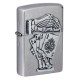 Zippo Lighter 49536 Dead Mans Hand Emblem Design