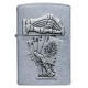 Zippo Lighter 49536 Dead Mans Hand Emblem Design