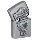 Zippo Lighter 49536 Dead Mans Hand Emblem Design