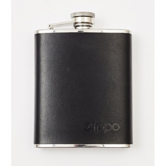 Zippo leather hip flask 177 ml