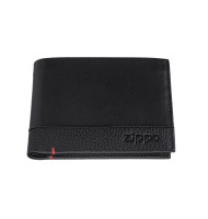 Zippo Nappa Bi-Fold Wallet Black
