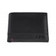 Zippo Nappa Tri-Fold Wallet Black