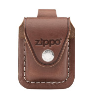 Кожаный чехол Zippo с петлёй